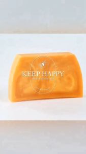 EBiSU สบู่ทองสี่เหลี่ยมคางหมูผงทองสบู่ใบหน้ากรดอะมิโนแฮนด์เมดน้ำหอมสบู่น้ำมันหอมระเหย100กรัม