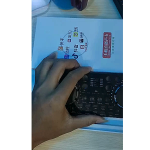 TaffSTUDIO Audio Bluetooth USB External Soundcard Live Microphone - V300 Pro