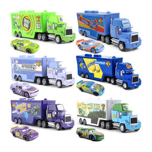 Disney Pixar Ô Tô & Xe Tải Bộ Đồ Chơi Tỉ Lệ 1:55 Đúc Xe Tải Mack Ramirez Dinoco 42 Mô Hình Đua Xe Giáo Dục Trẻ Em Quà Tặng