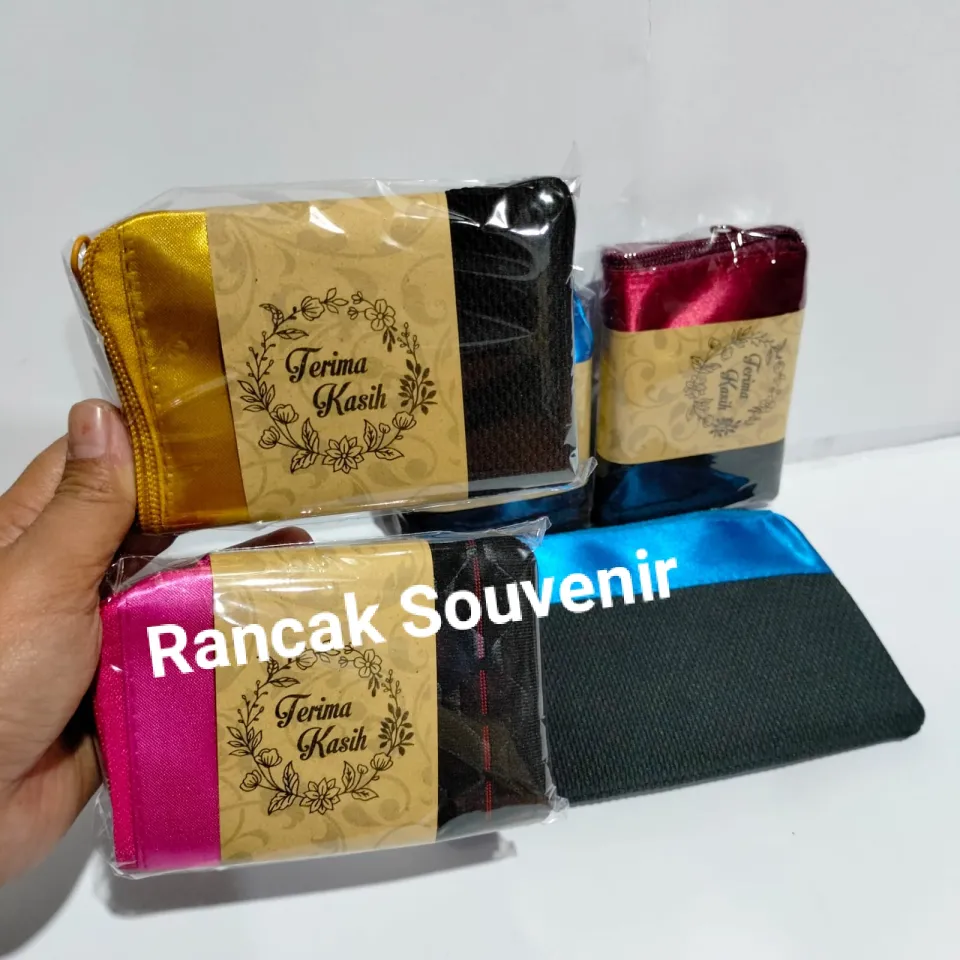 Isi 50 Pcs Souvenir Pouch Dompet Jok Mini Kecil Kemasan Plastik