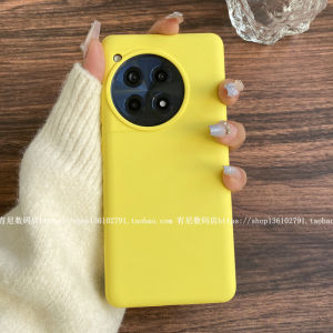 Yoonia Liquid Silicone Phone Case for 1+Ace3 Installment Mobile Phone Full Protection Black Simple Style Anti-Fall Pure Color