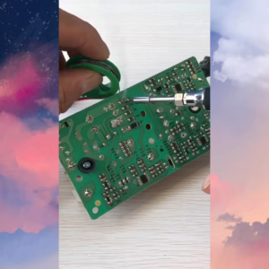 (TRENDY) Set Solder Listrik + Timah Otomatis Cepat Panas Adjustable Elektrik Temperature USB 8W 5V