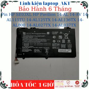 Pin laptop HP SE03XL HP Pavilion 14-AL 14-AV 14-AL115TU 14-AL125TX 14-AL136TX 14-AL000 14-AL027TX 14-AL037TX