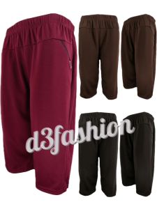 [NEW]D3 #7169 Ladies 3suku Plain Scuba Pants With Two Side Zip Pocket (Free Size) Kain Lembut Licin Nyaman Soft Comfartable