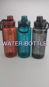 Botol Minum Traveling Portable Cup Bening 1000ml BPA FREE