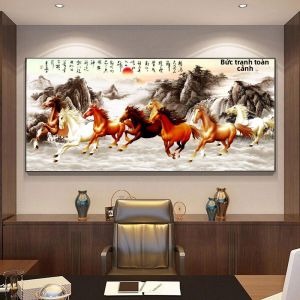Grand Running Horses Decoration Paintings