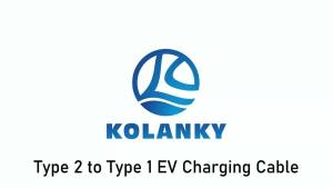 Cáp Sạc Xe Điện 3.6KW Loại 2 Đực Sang Loại 1 Cái 16A 4M Chất Liệu TPU Dùng Cho Trạm Sạc Công Cộng Loại 1