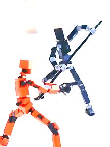 DIY Multi-Jointed Movable Robot 3D Printed Mannequin Toys Dummy Action Figures Toys DIY Educational Handmade Toy Creative Birthday Gift Desktop Decorations