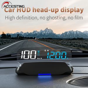 C7 GPS head-up display HUD instrument speed alarm fatigue driving reminder 5V