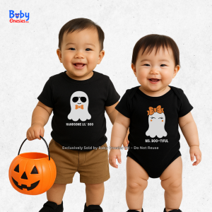 Baby Onesies PH Halloween Ghost Baby Onesie | Toddler Shirt | Baby Boy & Baby Girl Halloween Romper Outfit