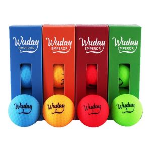Three-layer Colored Golf Balls Matte Match Long Distance Stability