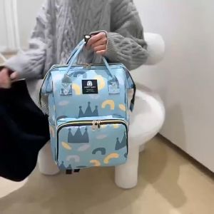 กระเป๋าคุณแม่ กระเป๋าใส่ของเด็ก กระเป๋าเป้สัมภาระคุณแม่ ผ้าอ้อม สัมภาระ ลายแฟชั่น อเนกประสงค์ กระเป๋าเตรียมคลอด