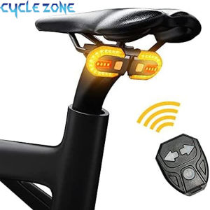 Bike Turn Signal Rear Light LED Bicycle Lamp USB Rechargeable Bike Wireless Lights Back MTB Tail Light Bike Accessories