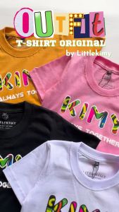 LITTEKIMY -  Kaos Anak Laki-Laki Perempuan 1-10th T-shirt Distro Kimy Cotton Combed 30s