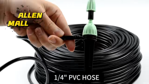 10m/20m/30m /50mGarden Watering Hose1/4 PVC Tubing Micro Drip Irrigation Tube Plants Watering Accessories