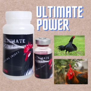 vitamin ayam DOPING ULTIMATE POWER INJECT ISI 10 ML - ayam jadi agresif