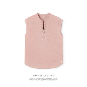 Handmade Cool Silk Cotton Embroidered Versatile Shirt T-shirt