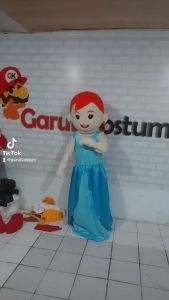 Kostum Maskot Badut Princes Cantik Setelan Fashion Karnaval