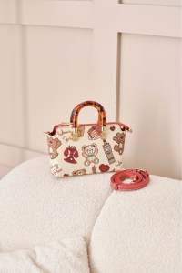 Henneybear - H1136 ลายBigben กระเป๋าสะพายข้าง ใบเล็ก มินิมอล ช่องกว้าง กระเป๋าอเนกประสงค์ COD