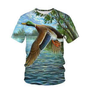 Summer New Mens T-shirt Photography Landscape Pattern round Neck Casual Sport Short Top Welcome to Buy Mens Fashion T-shirt