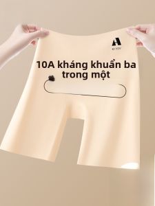 Miiow | High-Waist Womens Safety Pants Anti-Light Bottoms Control Tummy Shaping Leggings Three-In-One Cat Person Underwear