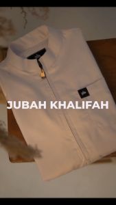 KHOIRUMMAH Jubah Khalifah Couple - Gamis Ayah Dan Anak Laki Laki Lengan Panjang - Light Grey