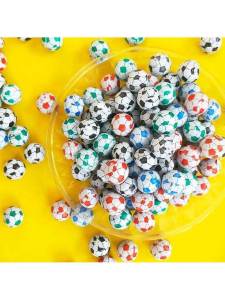 Football Shaped Mini Colorful Chocolate Candies