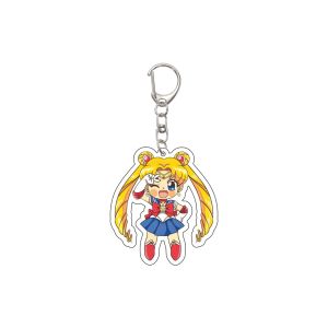 Bandai | Móc Khóa Anime Sailor Moon 55MM Bằng Acrylic Hình Sailor Neptune Mars Venus Chibi Moon - Quà Giáng Sinh Dễ Thương Dành Cho Fan Hâm Mộ