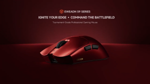 EWEADN S9 ultra/S9 Max-lightweight three-mode wireless gaming and office mouse features an ergonomic design