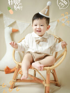 Boys Birthday Ceremony Outfit Baby Boy Summer Clothes Set One Year Old Baby Clothes Cotton Blend Casual Childrens Formal Wear