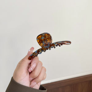 Elegant Acetate Hair Claw Womens Back of Head Updo Shark Clamp 2025 New Style Hair Accessories Fashionable Hair Grips