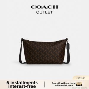 Coach | Floral Car Pattern FINN Crossbody Shoulder Bag