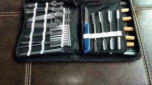 [COD] 46Pcs Carving Tools Kit Portable Vegetable Fruit Food Chisel Kitchen Cutting Products
