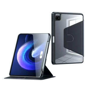 DANYCASE Vỏ xoay 360 ° cho máy tính bảng Xiaomi Pad 8/8pro 11.2inch Mi pad 7/7pro/6/6pro 11inch Mi pad 5/5pro 11inch Mipad 6S Pro 12.4“ giá đỡ máy tính bảng bìa với hộp đựng bút chì