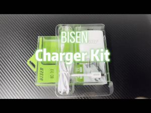 BISEN BC-717 15W Wall Charger w/ Multi Protection & 1 Meter Cable For Micro/ Type-C / iPh