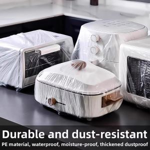 Disposable Dustproof Cover Protection Large Thicker Transparent Food Storage Bags