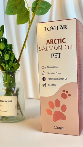 Tovitar® 300ml Pure Norwegian Salmon Oil For cats and dogs of all ages Shiny coat Increased appetite