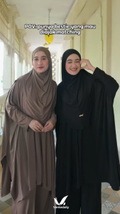 READYSTOCK - ARSELA ONE SET HIJAB By VENTE SETELAN LONG TUNIK NATASHA RIZKY SET HIJAB BAJU PAKAIAN WANITA REMAJA SYARI MOTIF POLOS TERBARU