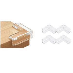 4/10/16pcs Baby SAFETY Corner ซิลิโคน Protector ตารางนุ่มโปร่งใสเด็ก Anti Collision มุมขอบป้องกัน Guards