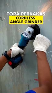 TORA Mesin Gerinda Cordless 4\" 21V 660W - Mesin Gerinda Angles