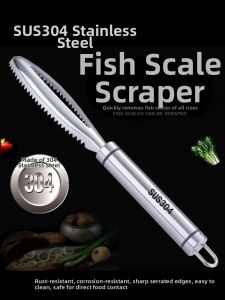 ZHENMIAO | Stainless Steel Home Fish Scale Remover