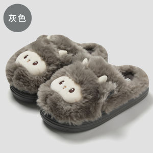 Dép Bông Mùa Đông 2026 Mới Dễ Thương Cho Bé Trai Và Bé Gái Trong Nhà Chống Trượt Ấm Áp Đế Dày Nhung Nhung
