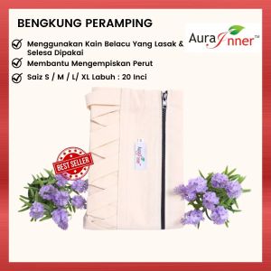 Bengkung Tali Tradisional Moden Untuk Ceaser Normal Kempiskan Perut Buncit Selepas Bersalin | AURA INNER