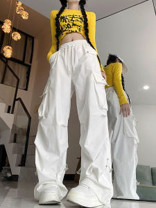 White Loose Casual Jazz Dance Women's Workwear Pants: A Guide