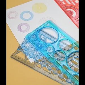 Spirograph Vẽ Stencil Bộ Hình Học Nghệ Thuật Thủ Công Bản Mẫu Thước Dành Cho Trẻ Em Đồ Chơi Giáo Dục Tranh Sáng Tạo Cho Trẻ Em Bé Trai & Bé Gái Quà Tặng