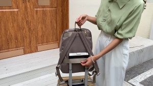 MITSOSA Backpack Women Simple High School College Student Schoolbag Large Capacity Computer Backpack