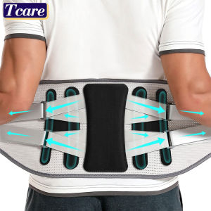 Lower Back Support with Ergonomic Lumbar Pad for Spinal Alignment Sciatica Scoliosis and Herniated Discs - Waist Brace Men Women