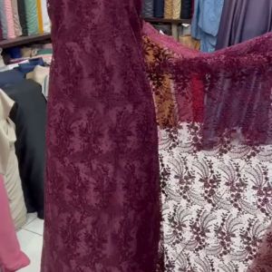 Kain Tille Flower Meteran Bahan Pakaian Premium Bisa COD