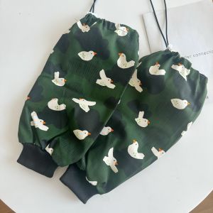 Original Cartoon Long Short Drawstring Waterproof Sleeve Covers Office Adult Children down Cotton Jacket Protector