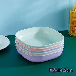 New Creative Japanese Style Plastic Plate for Bone Storage Cute Candy Fruit Tray Home Use Dining Table Decorative Accessories